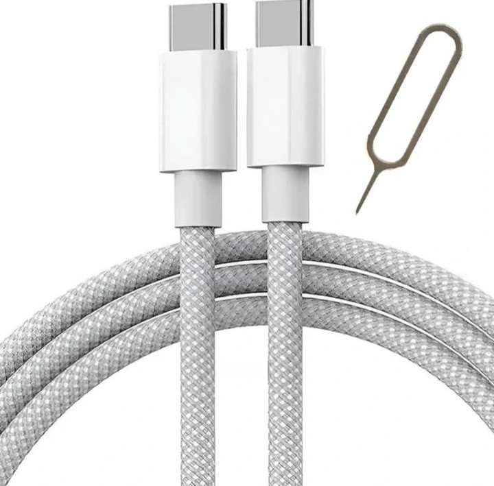 کابل شارژ لایتنینگ اپل USB-C ۶۰ وات ۱ متری (اصلی)