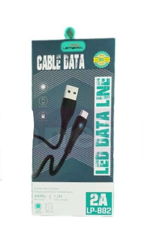 کابل دیتا میکرو USB لپرامول (اصلی)