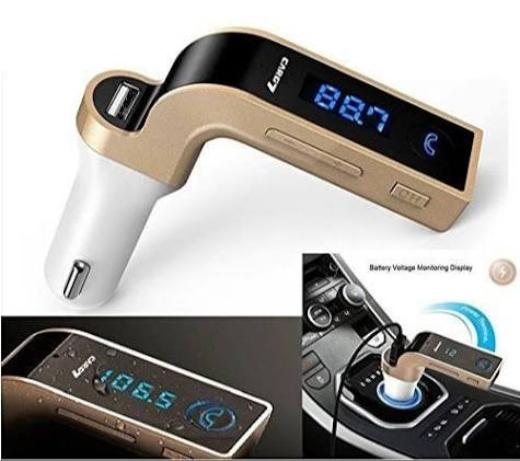 ⚡ اف ام ترنسمیتر و شارژر فندکی بلوتوثی CAR G7(اصلی)