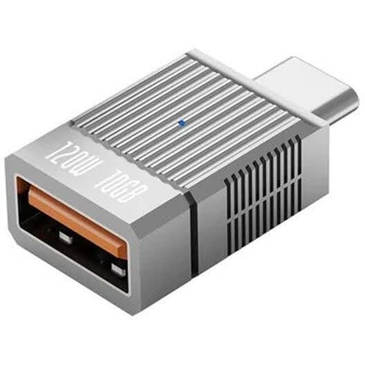 ⚡ مبدل USB به Type-C هیسکا(اصلی) HISKA مدل H6(اصلی)