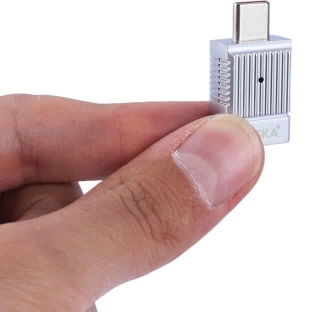 ⚡ مبدل USB به Type-C هیسکا(اصلی) HISKA مدل H6(اصلی)