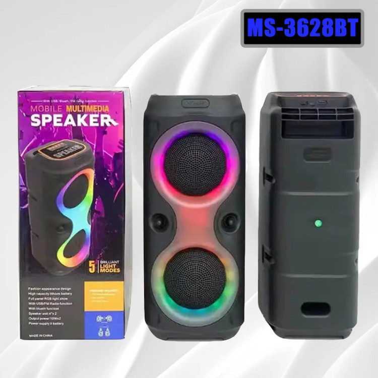 اسپیکر بلوتوثی قابلحمل مدل MS-3628BT (اصلی)