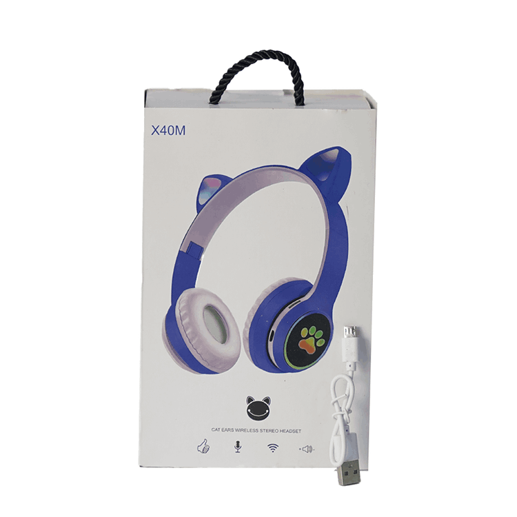 هدفون بیسیم Cat Ears مدل X40M (اصلی)
