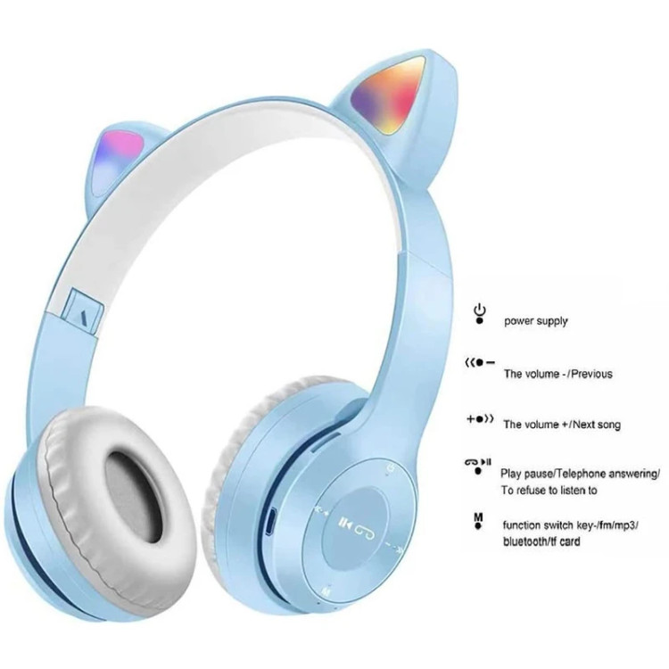 هدفون بیسیم Cat Ear مدل P47M (اصلی)