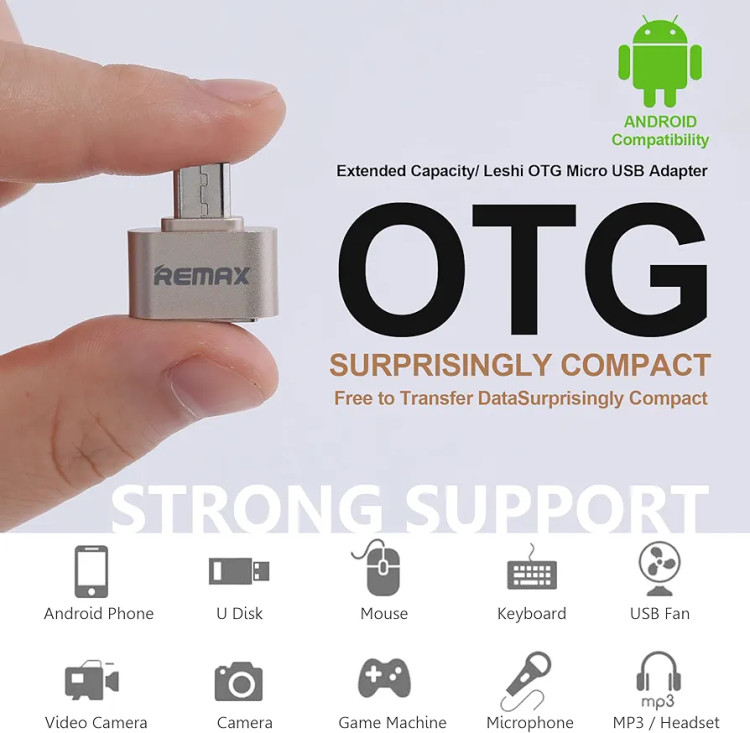 مبدل OTG ریمکس micro USB