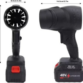 بلوور و جارو شارژی ویولنت مدل 48V 35000PA (اصلی)