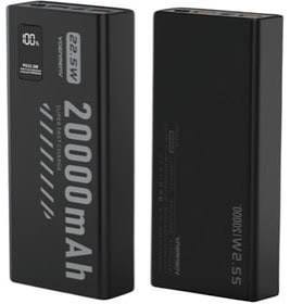 پاوربانک ویدنمنی DP45 ظرفیت 20000 میلیآمپر 22.5 وات (اصلی)