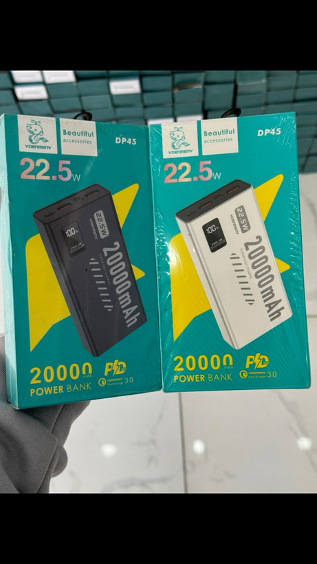 پاوربانک ویدنمنی DP45 ظرفیت 20000 میلیآمپر 22.5 وات (اصلی)
