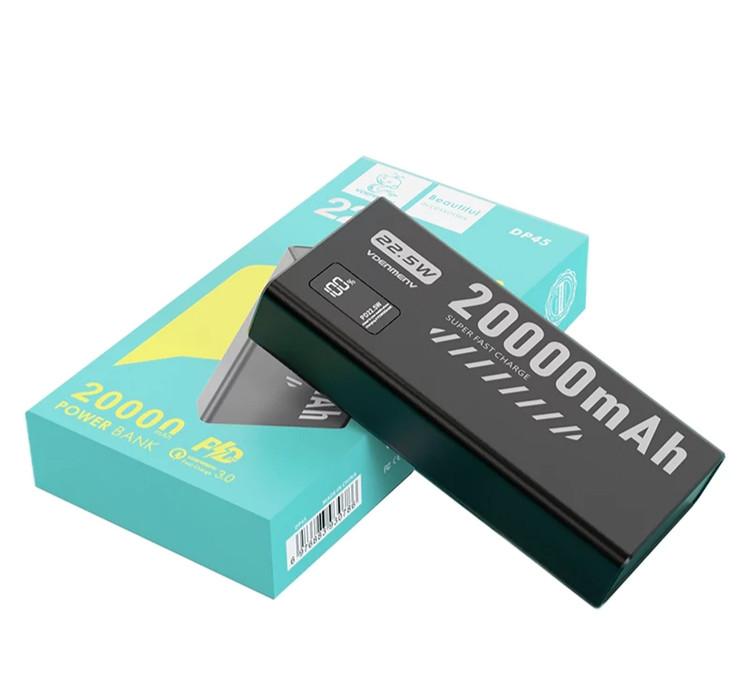پاوربانک ویدنمنی DP45 ظرفیت 20000 میلیآمپر 22.5 وات (اصلی)