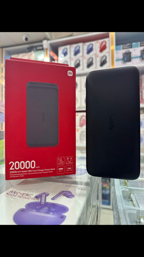 پاوربانک شیائومی ردمی مدل Redmi Power Bank ظرفیت 20000 میلیآمپر (اصلی)