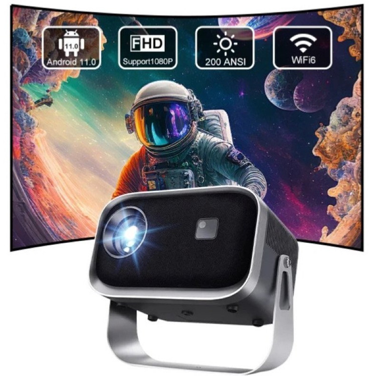 ویدئو پروژکتور هوشمند اکسیوم AXIOM 4K Android 13 (آمریکا اصلی)