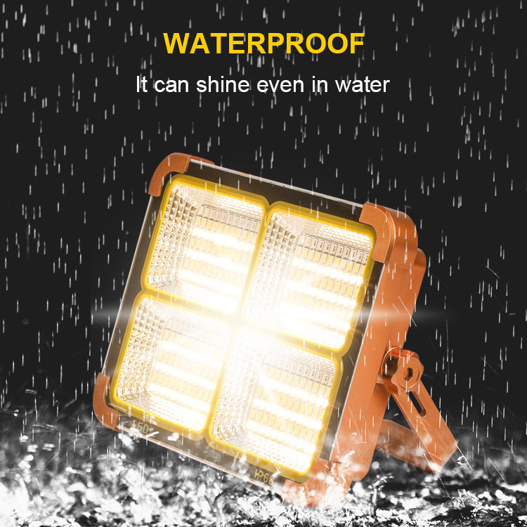 پروژکتور خورشیدی 1000 وات Solar Flood Light ضدآب IP66 (اصلی)