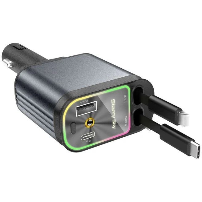 شارژر فندکی خودرو کهکشانی مدل B1 (اصلی)