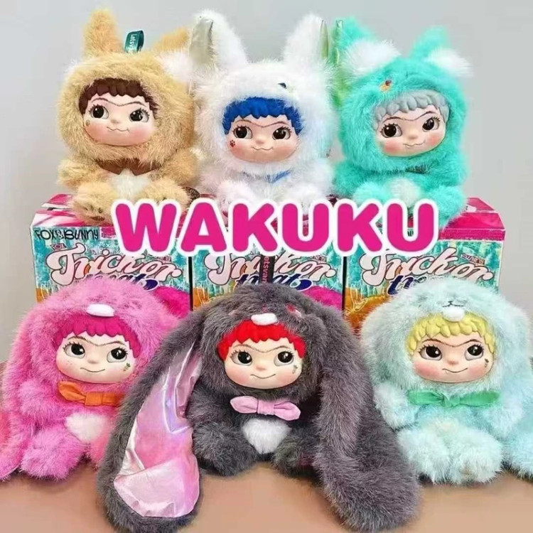 عروسک دکوری واکوکو WAKUKU مدل Fox Bunny (اصلی)