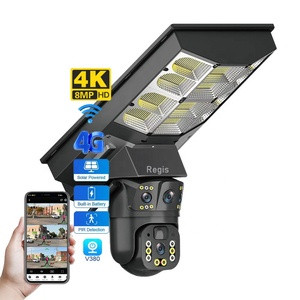 چراغ خیابانی خورشیدی اسکایویژن مدل تک لنز 4G V380 (اصلی)