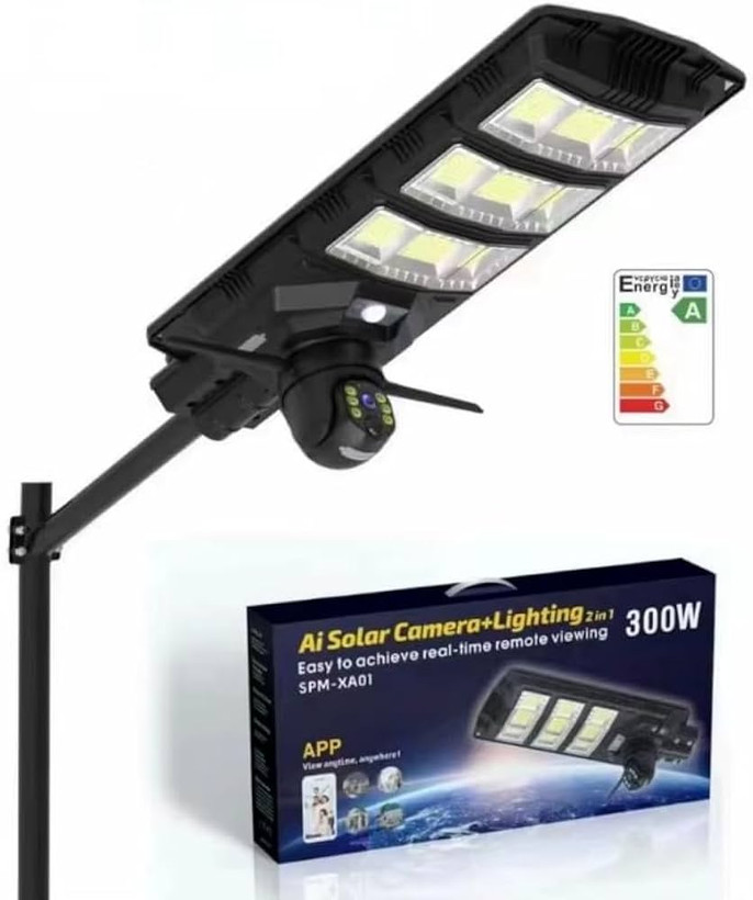 چراغ خیابانی خورشیدی اسکایویژن مدل تک لنز 4G V380 (اصلی)