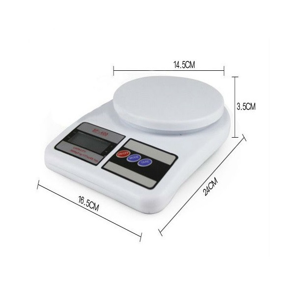 ترازوی دیجیتال آشپزخانه الکترونیک مدل SF-400 (اصلی)