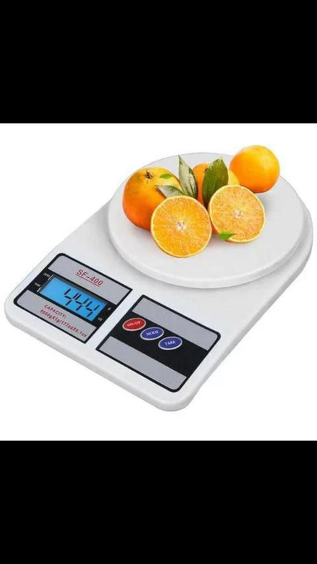 ترازوی دیجیتال آشپزخانه الکترونیک مدل SF-400 (اصلی)