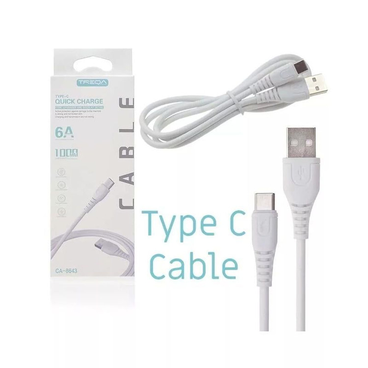 کابل شارژ تایپ C ترکا مدل CA-8643 (اصلی)