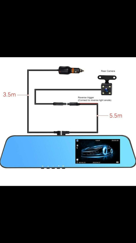 دوربین ثبت وقایع خودرو مدل Vehicle Blackbox DVR