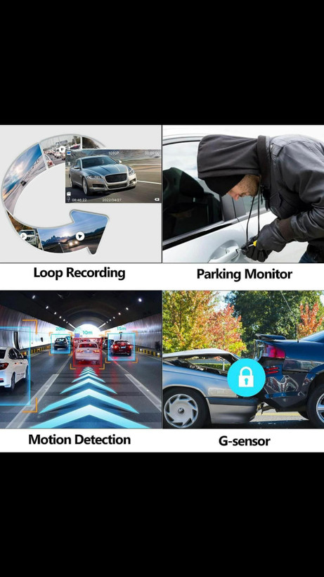 دوربین ثبت وقایع خودرو مدل Vehicle Blackbox DVR