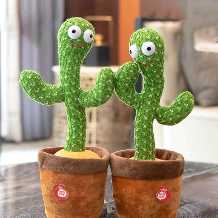 عروسک کاکتوس موزیکال رقصان مدل Dancing Cactus (اصلی)