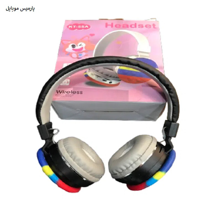 هدفون بلوتوثی کودکانه کیتی مدل KT-55B (اصلی)