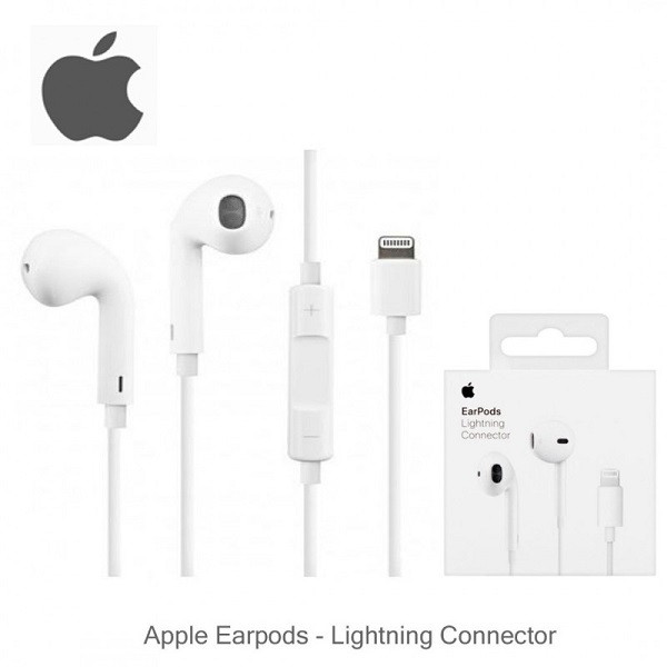 هندزفری اپل EarPods کانکتور لایتنینگ (اصلی)