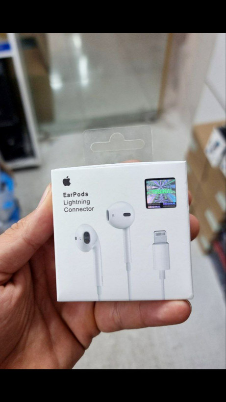 هندزفری اپل EarPods کانکتور لایتنینگ (اصلی)