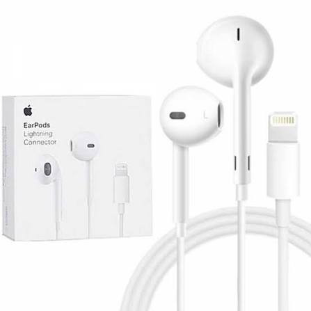 هندزفری اپل EarPods کانکتور لایتنینگ (غیر اصلی Hi-Copy)